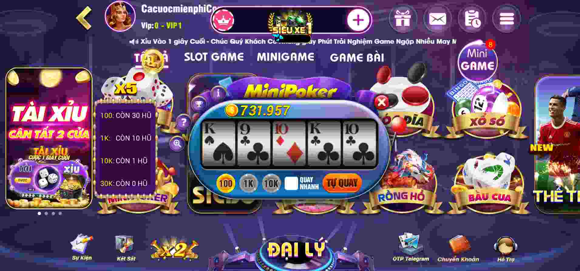 100Win Bạn có thể đặt cược vào bất cứ điều gì - 100Win